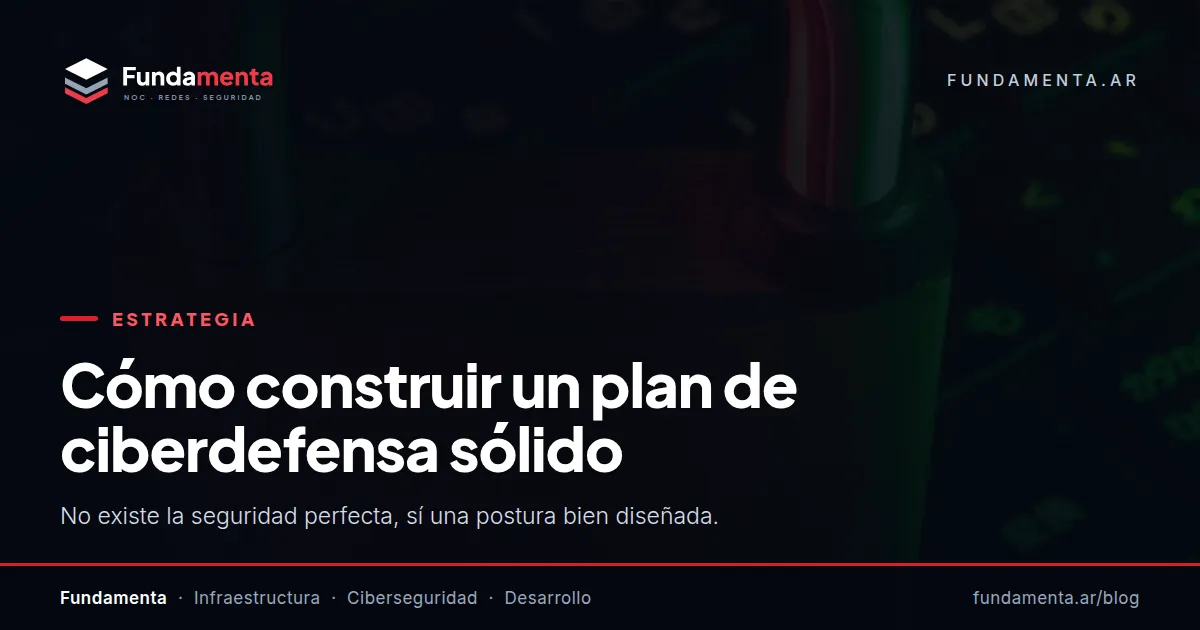 Cómo Construir un Plan de Ciberdefensa Sólido para tu Empresa