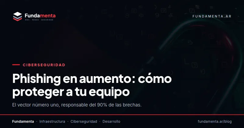 Phishing en Aumento: Cómo Proteger a tu Equipo