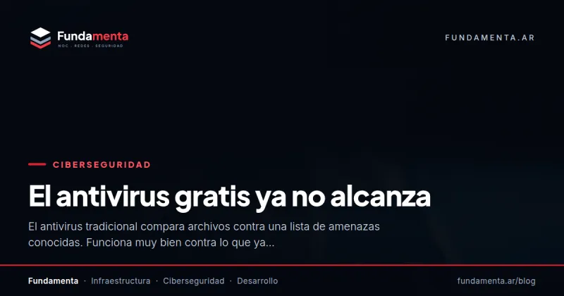 El antivirus gratis ya no alcanza
