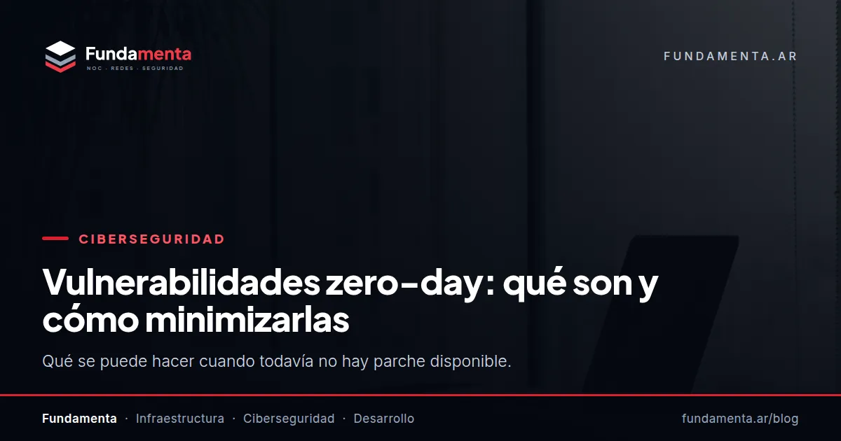 Vulnerabilidades Zero-Day: Qué Son y Cómo Minimizar su Impacto