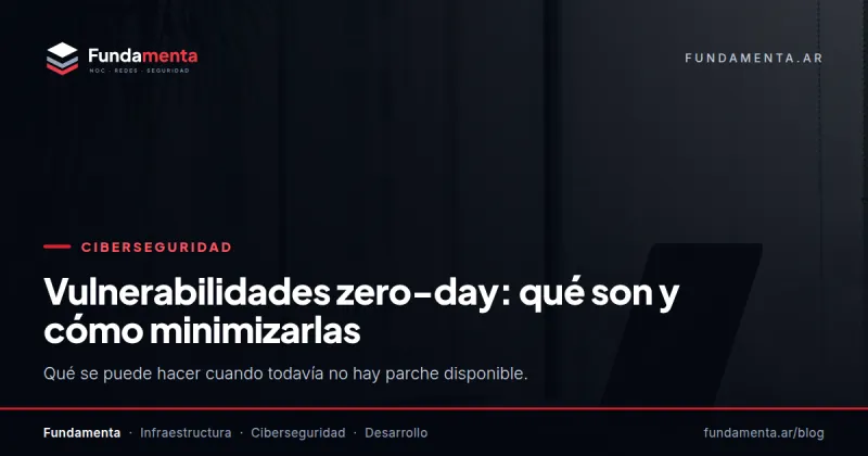 Vulnerabilidades Zero-Day: Qué Son y Cómo Minimizar su Impacto